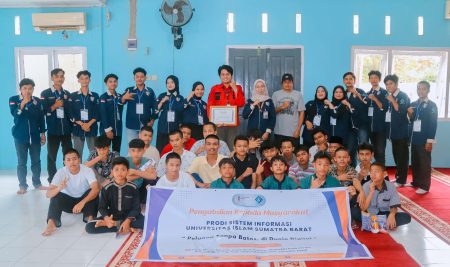 Mahasiswa Sistem Informasi UISB Gelar Pengabdian Masyarakat di PSAABR Budi Utama Lubuk Alung