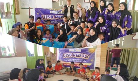 Menyeka Air Mata, Merajut Asa: Mahasiswa Psikologi UISB Hadirkan Tawa di Tengah Sisa Lumpur Batu Busuak